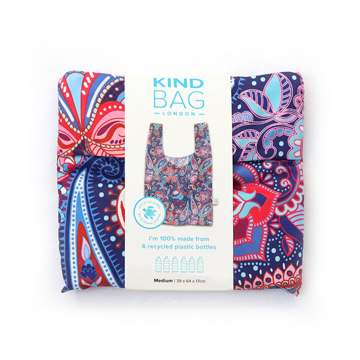 카인드백 런던(KIND BAG LONDON) 페이즐리 리유저블