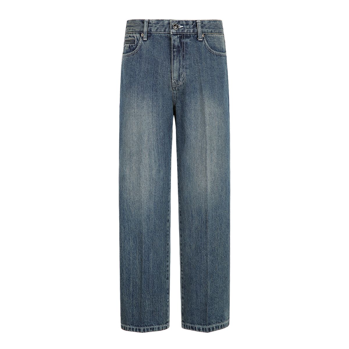솔티(SORTIE) 505 Kaihara denim Jeans (Mid Blue)
