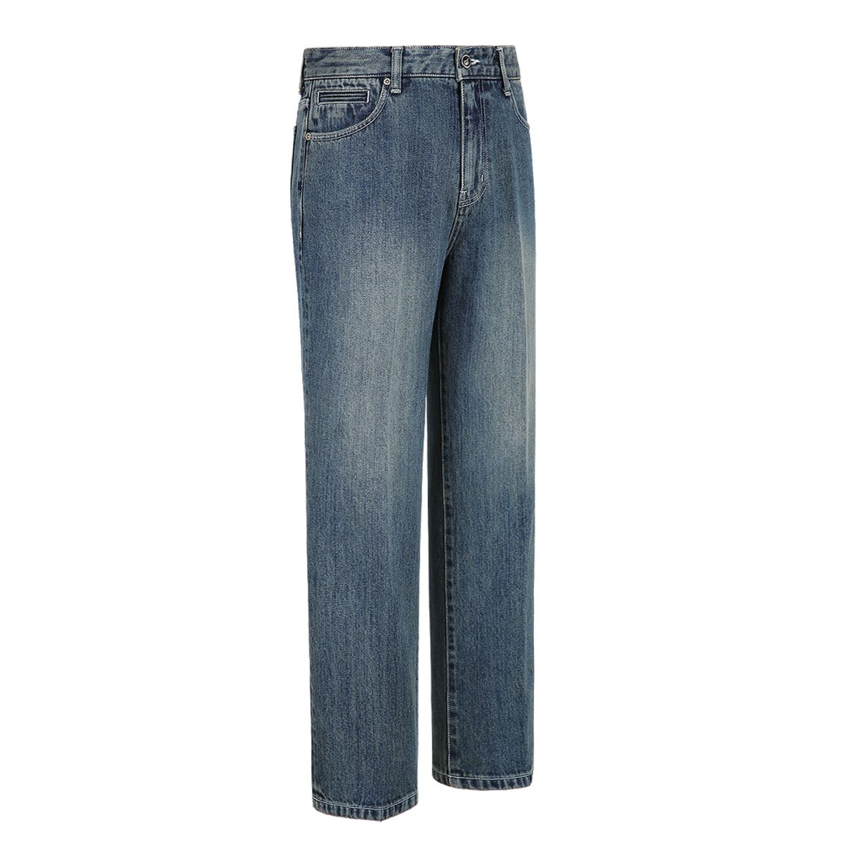 솔티(SORTIE) 505 Kaihara denim Jeans (Mid Blue)