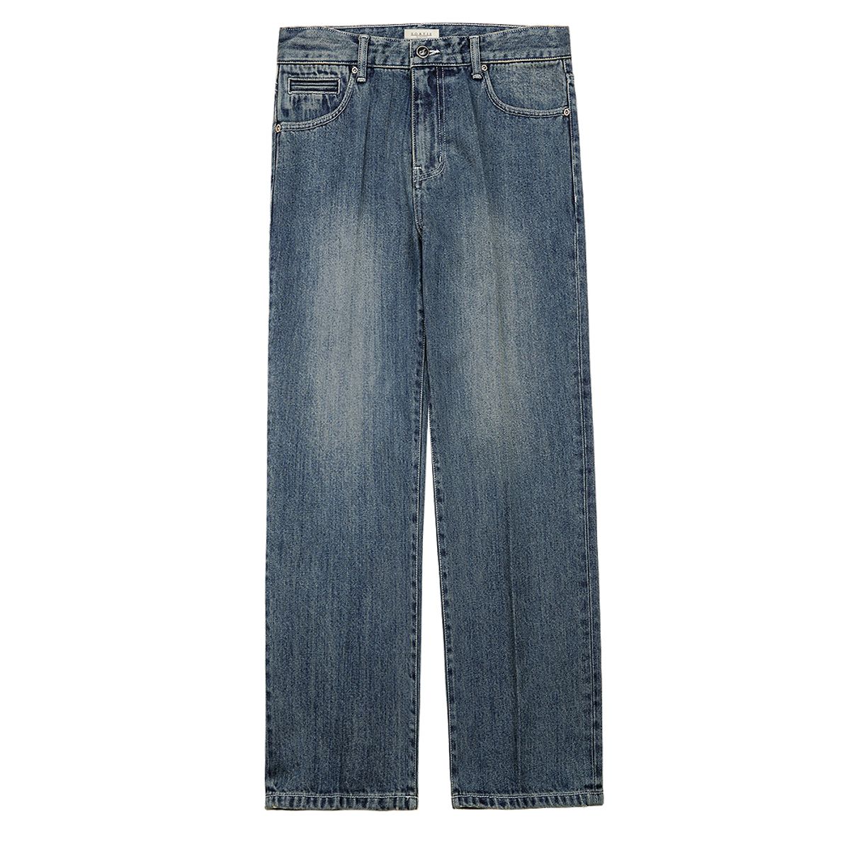 솔티(SORTIE) 505 Kaihara denim Jeans (Mid Blue)