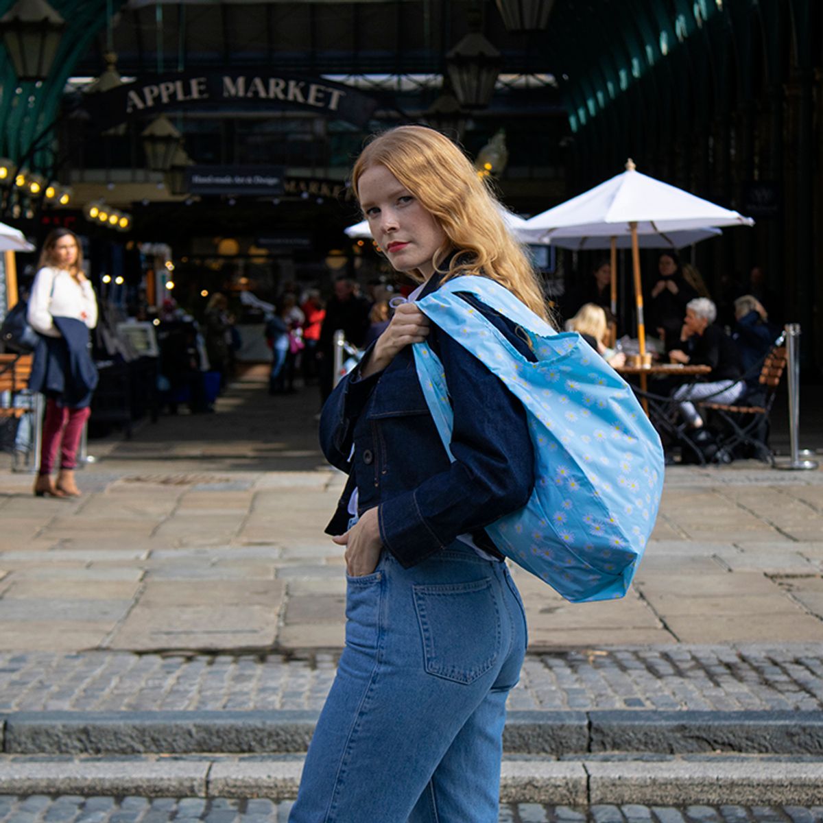 카인드백 런던(KIND BAG LONDON) 블루 데이지 리유저블
