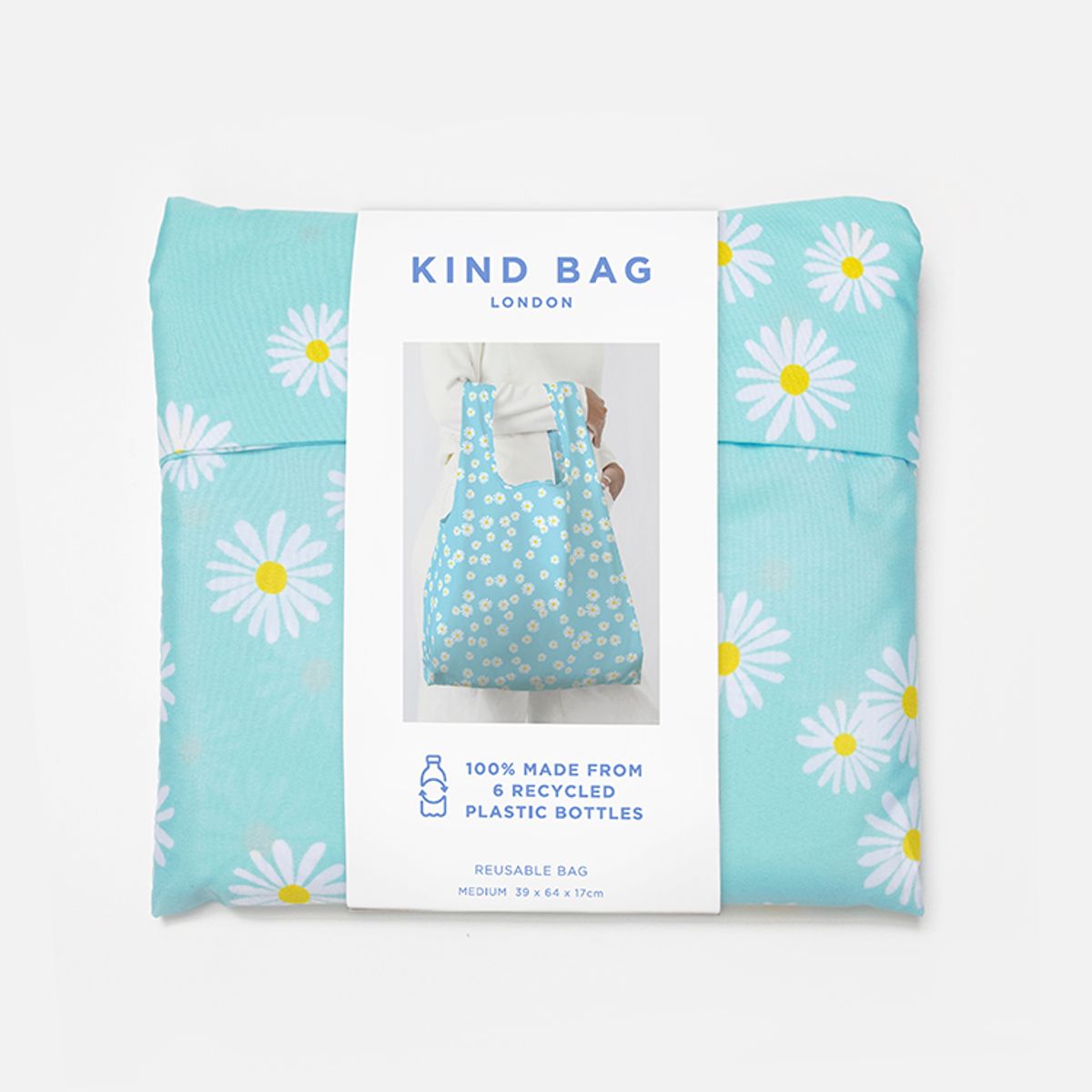 카인드백 런던(KIND BAG LONDON) 블루 데이지 리유저블