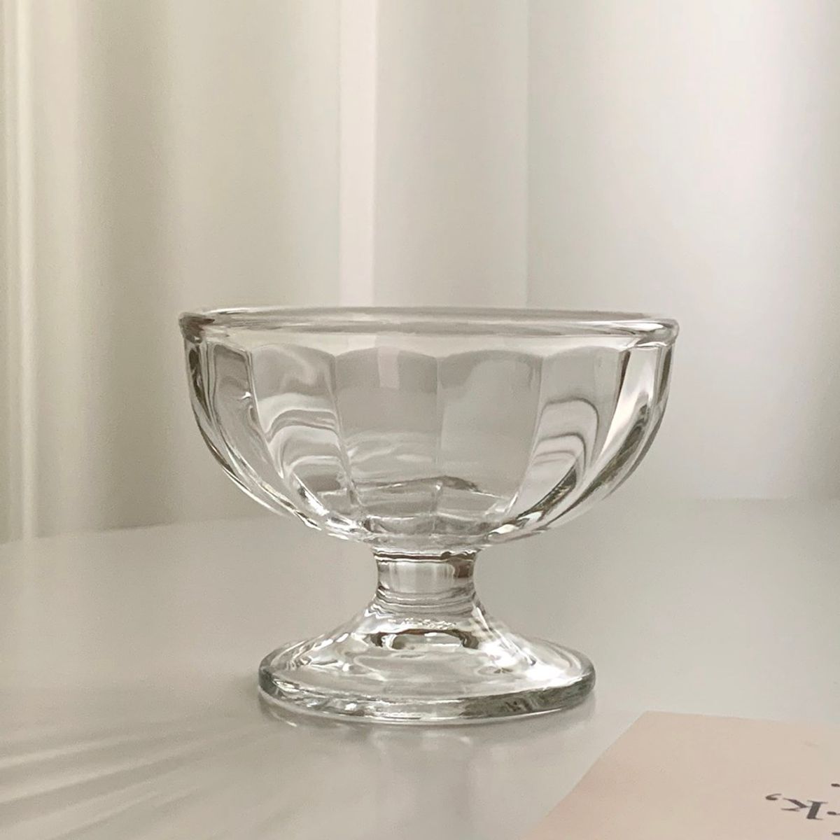 앨리건트 테이블(ELEGANT TABLE) 앨리나 유리 디저트볼