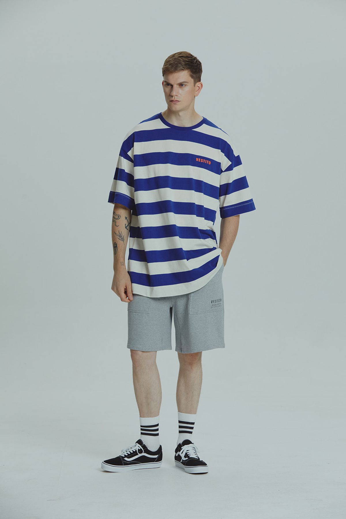 베스띠또(VESTITO) OUT POCKET SHORTS(아웃포켓 반바지)