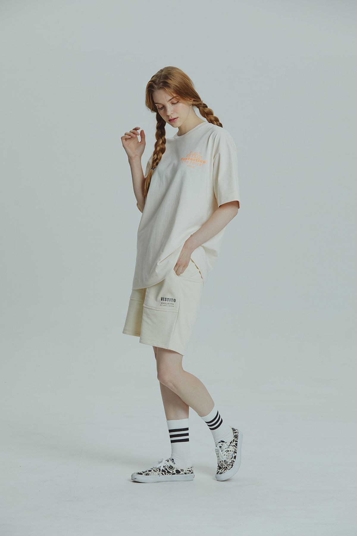 베스띠또(VESTITO) OUT POCKET SHORTS(아웃포켓 반바지)