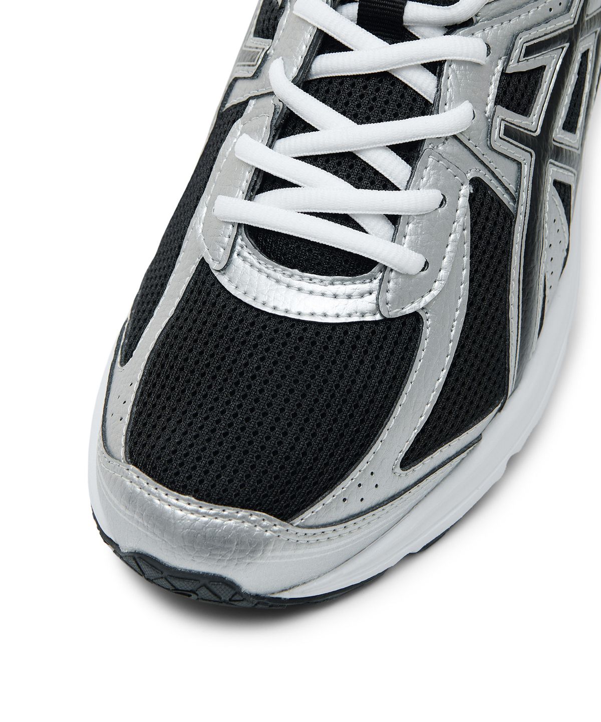 아식스(ASICS) 조그 100 S SMU (2E) - 블랙:퓨어 실버 / 1201A564-002