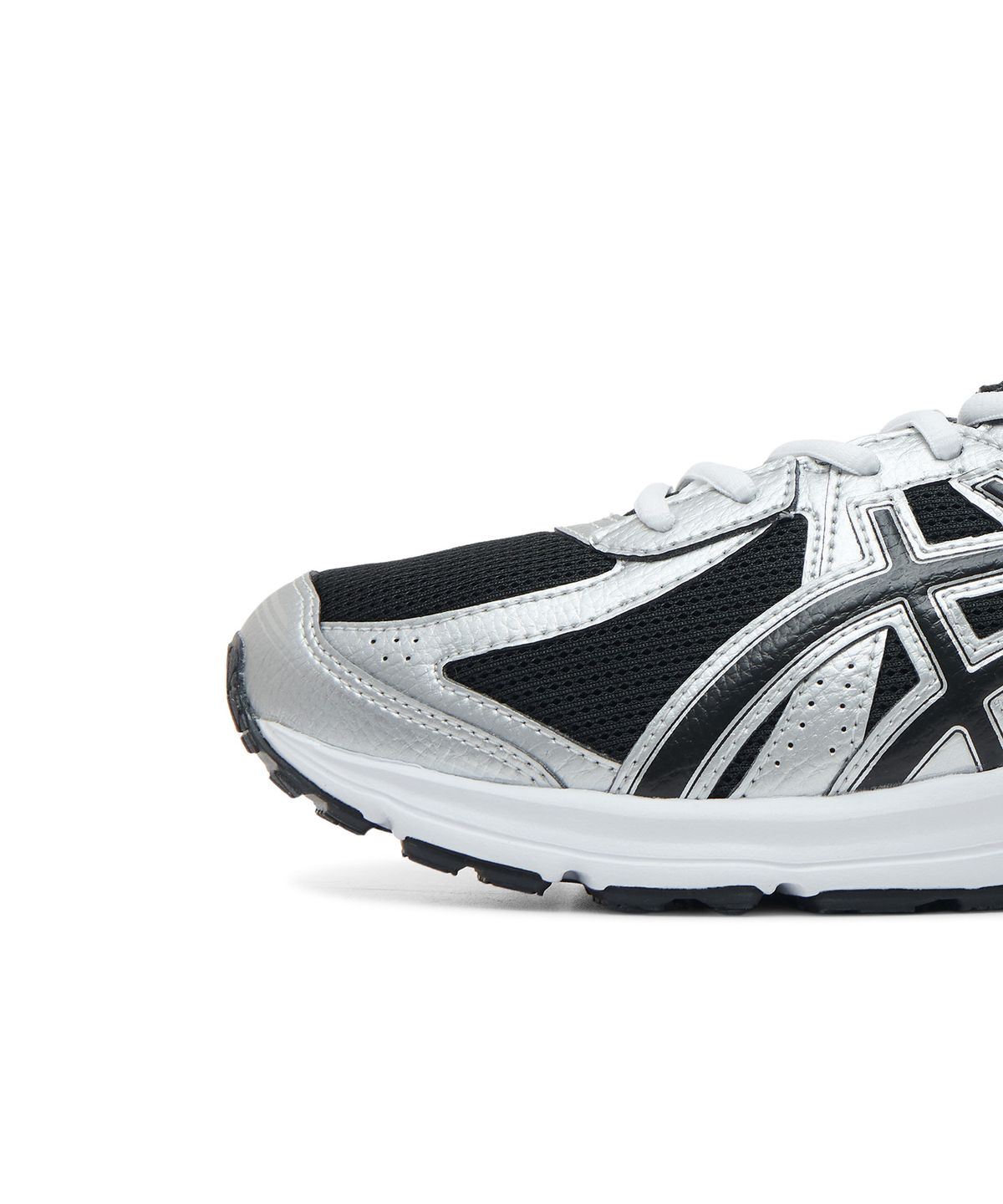 아식스(ASICS) 조그 100 S SMU (2E) - 블랙:퓨어 실버 / 1201A564-002