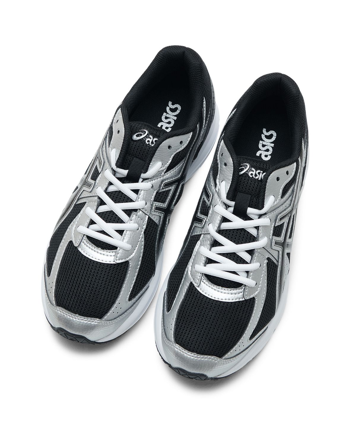 아식스(ASICS) 조그 100 S SMU (2E) - 블랙:퓨어 실버 / 1201A564-002