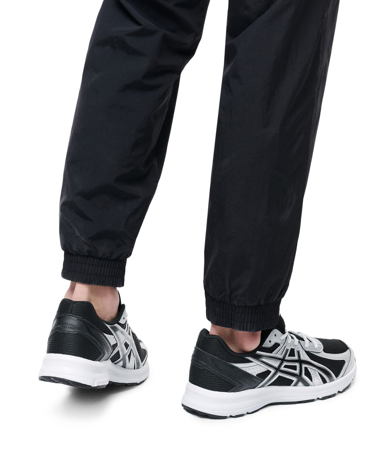 아식스(ASICS) 조그 100 S SMU (2E) - 블랙:퓨어 실버 / 1201A564-002