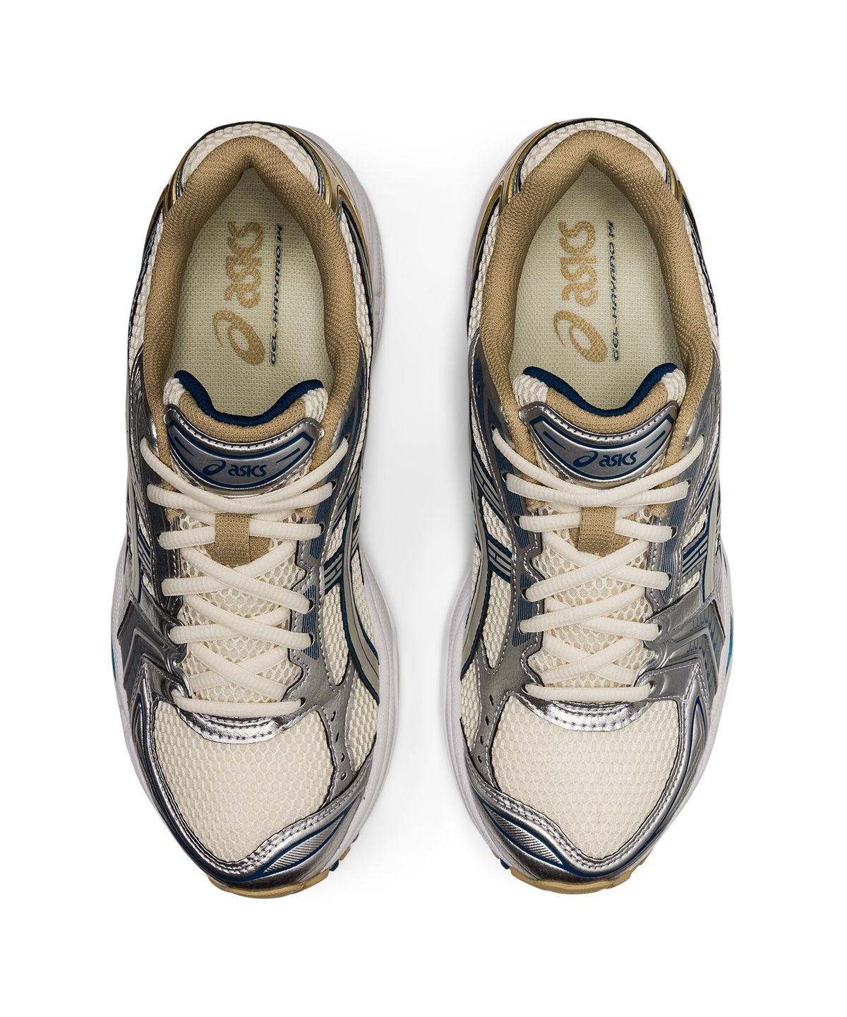 아식스(ASICS) 젤-카야노 14 - 크림:퓨어 실버 / 1201A019-105