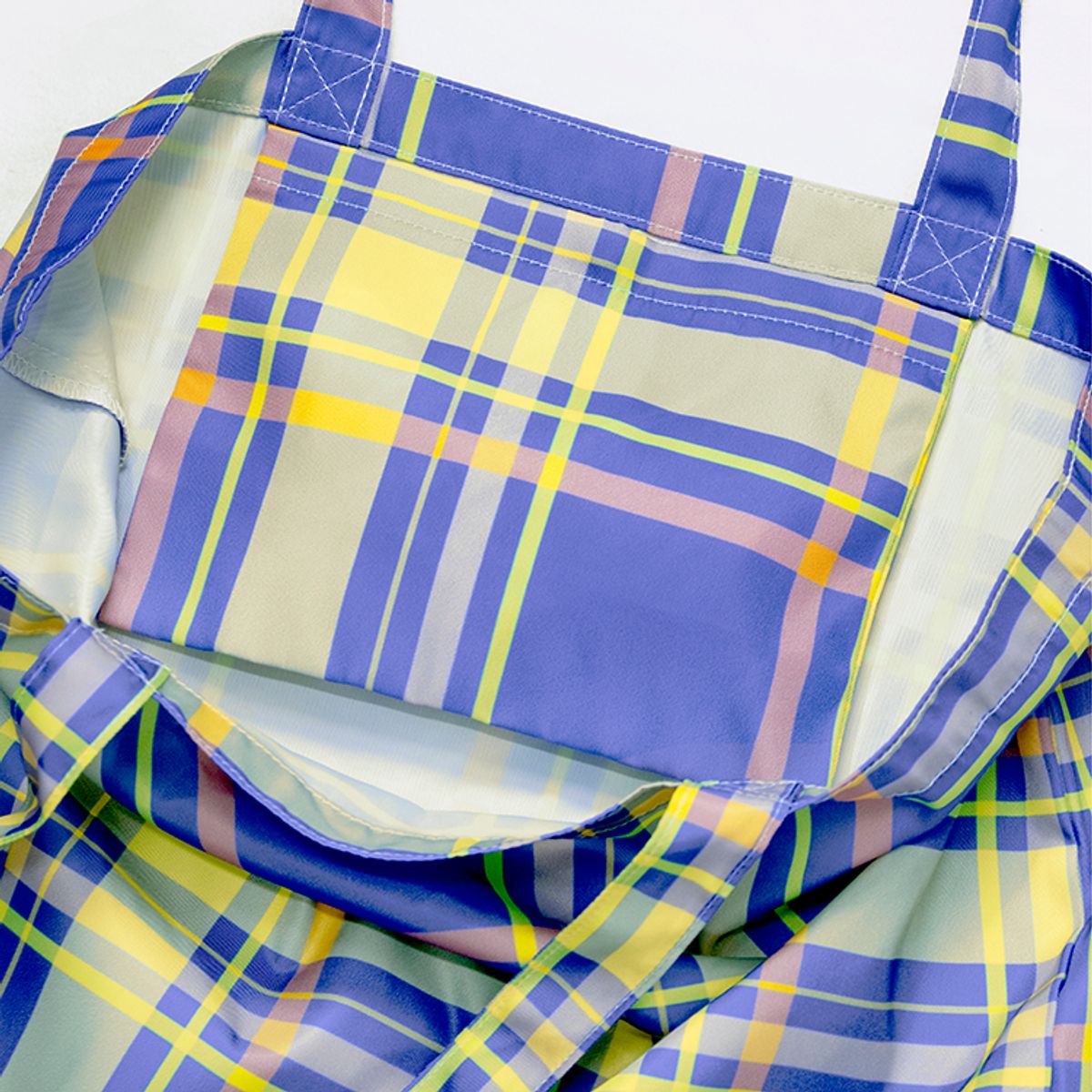 카인드백 런던(KIND BAG LONDON) 마드라스 체크 토트백