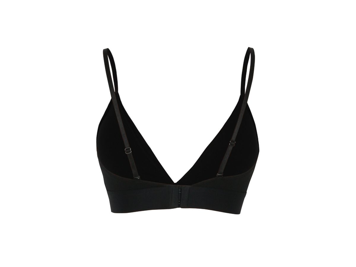 키세 언더웨어(QISE UNDERWEAR) 키랄 시그니쳐 여성 코튼 브라렛 블랙