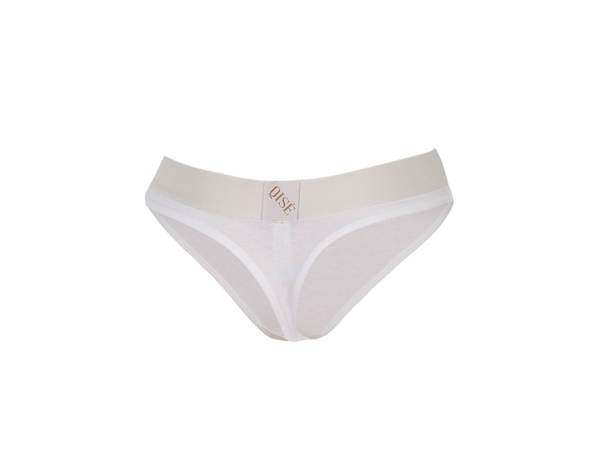 키세 언더웨어(QISE UNDERWEAR) 키랄 시그니쳐 여성 코튼 숑 화이트