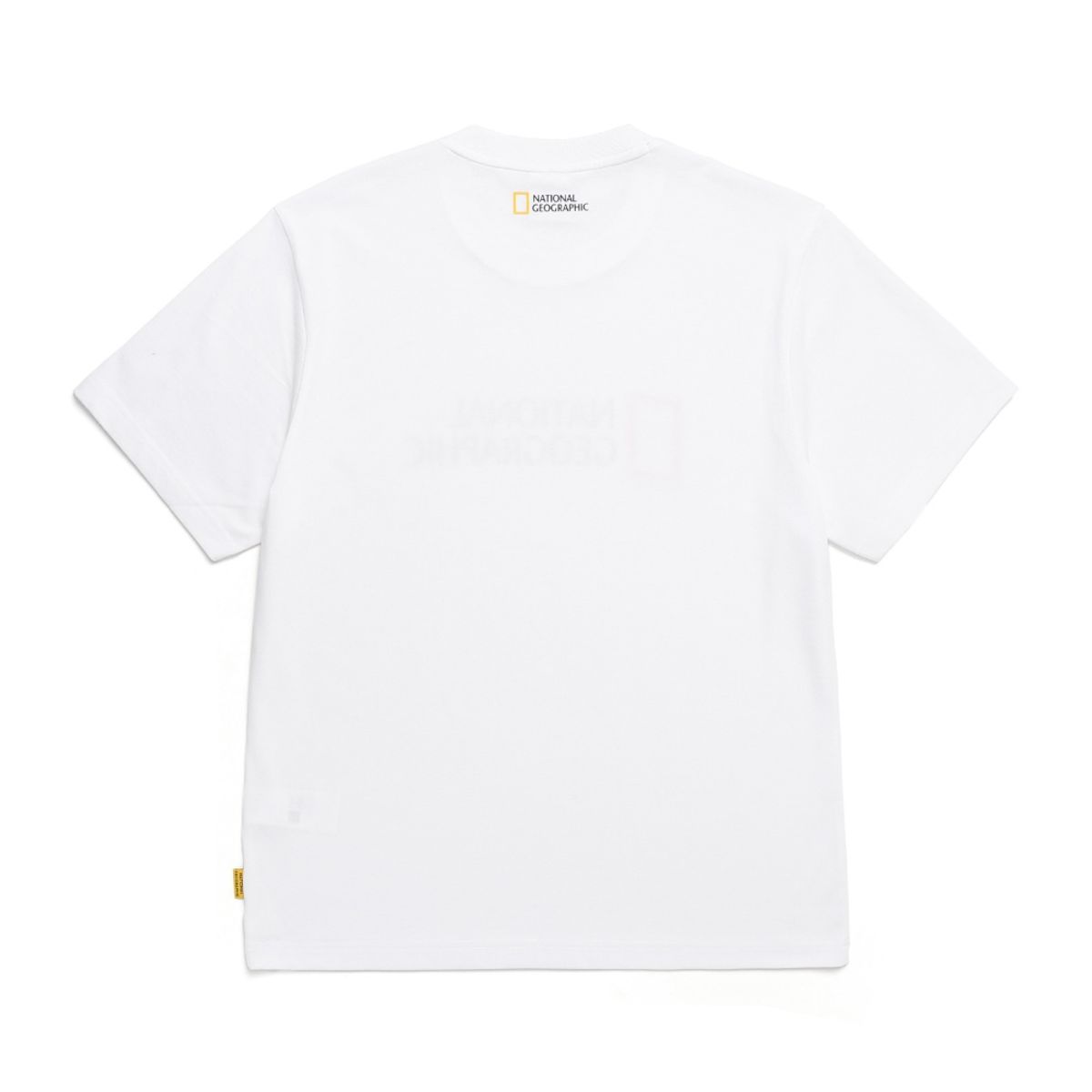 내셔널지오그래픽(NATIONALGEOGRAPHIC) N245UTS920 네오디 빅로고 반팔 티셔츠 WHITE