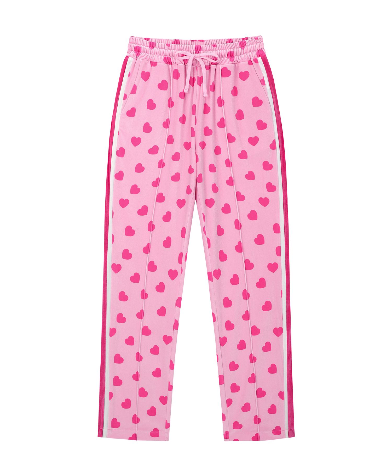 ☆送料・関税込☆CLUT STUDIO★0 3 heart velvet lining pants★ MUSINSA | CLUT STUDIO 0 3 Heart Velvet Lining Pants - Pink