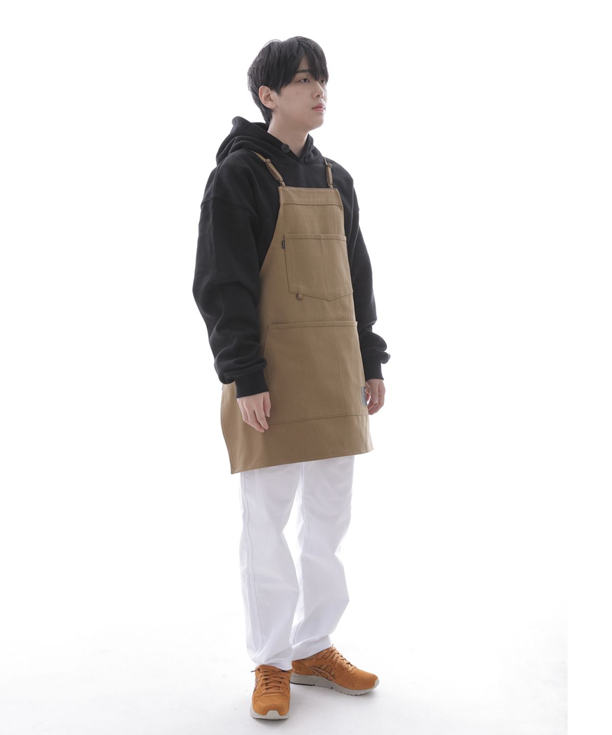 세인트크루(SAINTCREW) 내추럴 스트랩 펜타곤 에이프런 NSP-1302 카멜