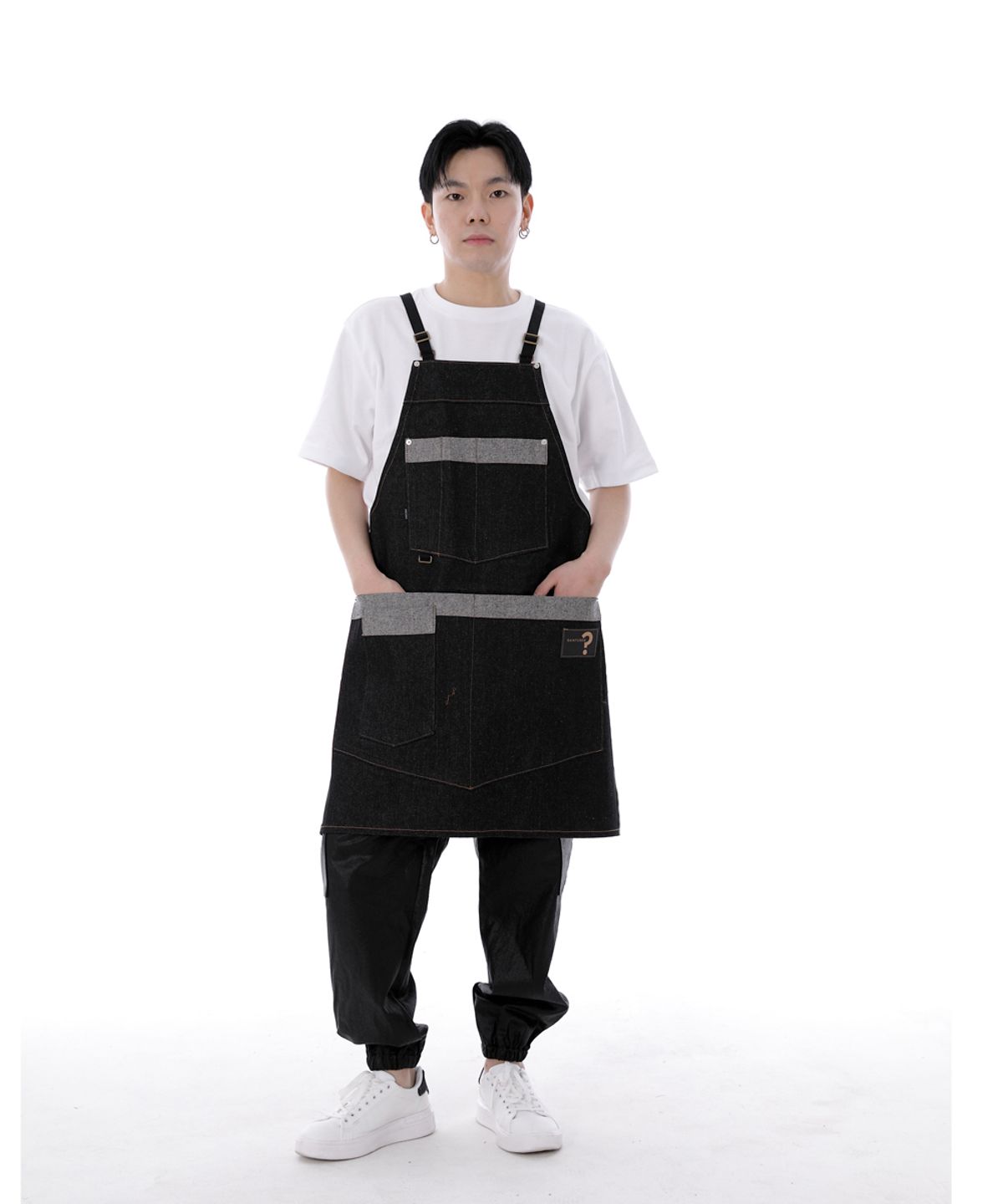 세인트크루(SAINTCREW) 워커앤빌더 데님 에이프런 WNB-1301 블랙 BRS