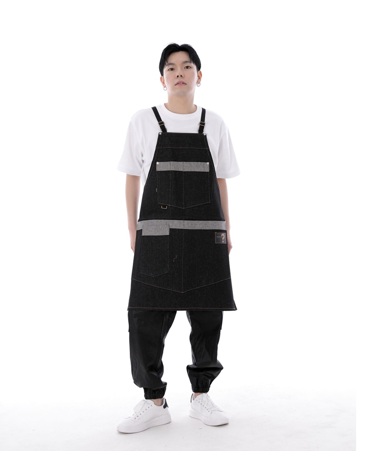 세인트크루(SAINTCREW) 워커앤빌더 데님 에이프런 WNB-1301 블랙 BRS
