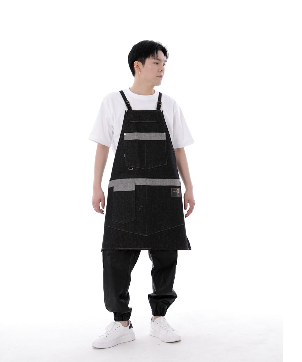 세인트크루(SAINTCREW) 워커앤빌더 데님 에이프런 WNB-1301 블랙 BRS