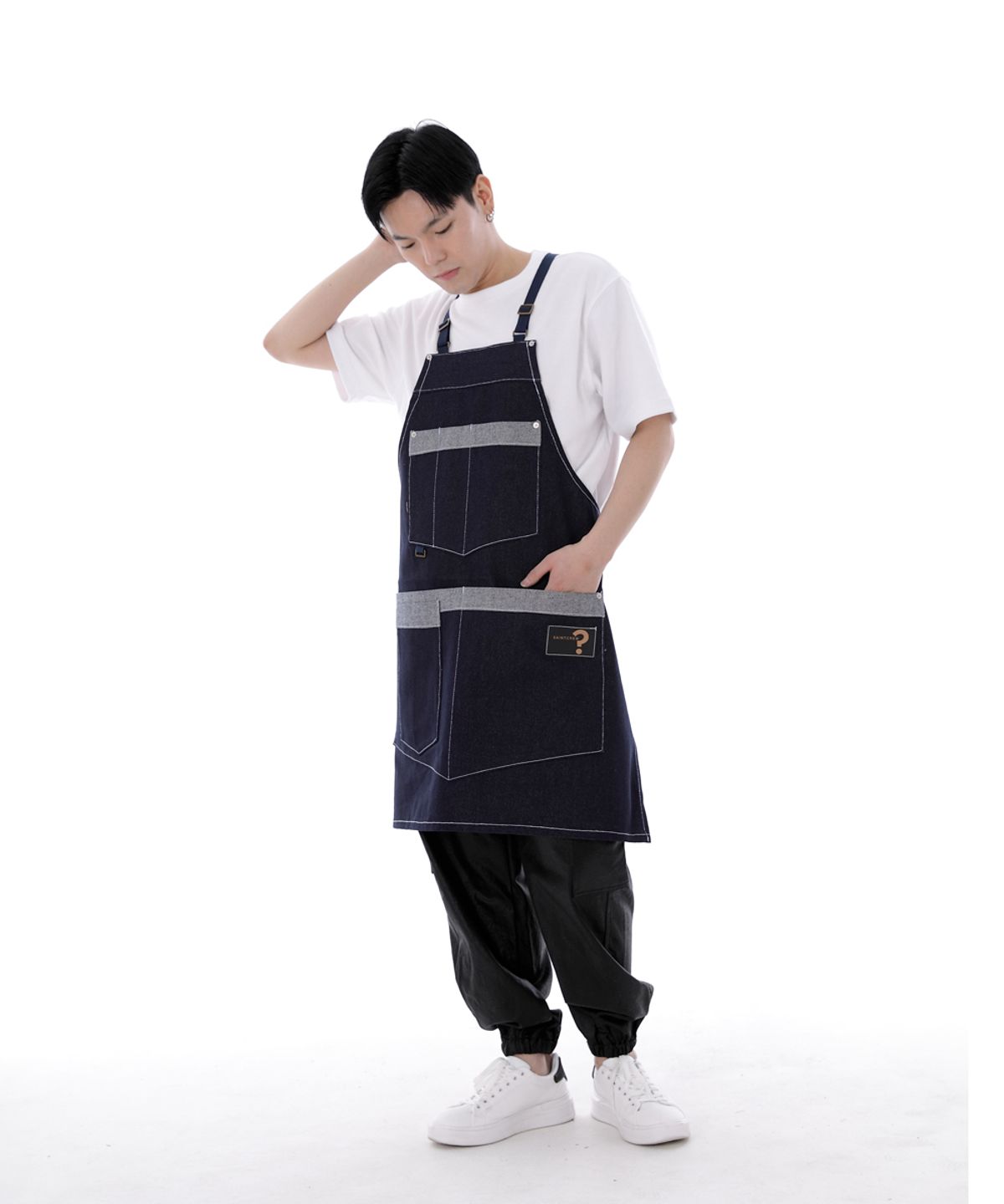 세인트크루(SAINTCREW) 워커앤빌더 데님 에이프런 WNB-1301 인디고 WHS