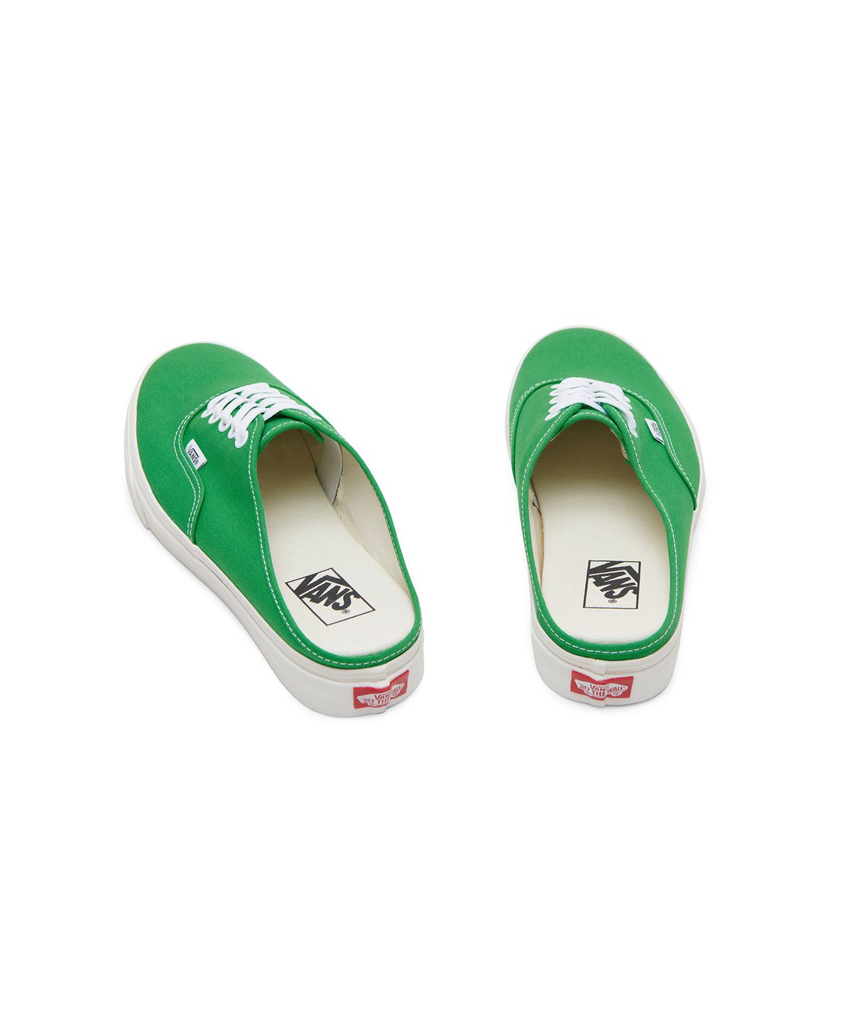 반스(VANS) 어센틱 뮬 - (캔버스) 펀 그린:마쉬멜로우 / VN0A54F72BJ1
