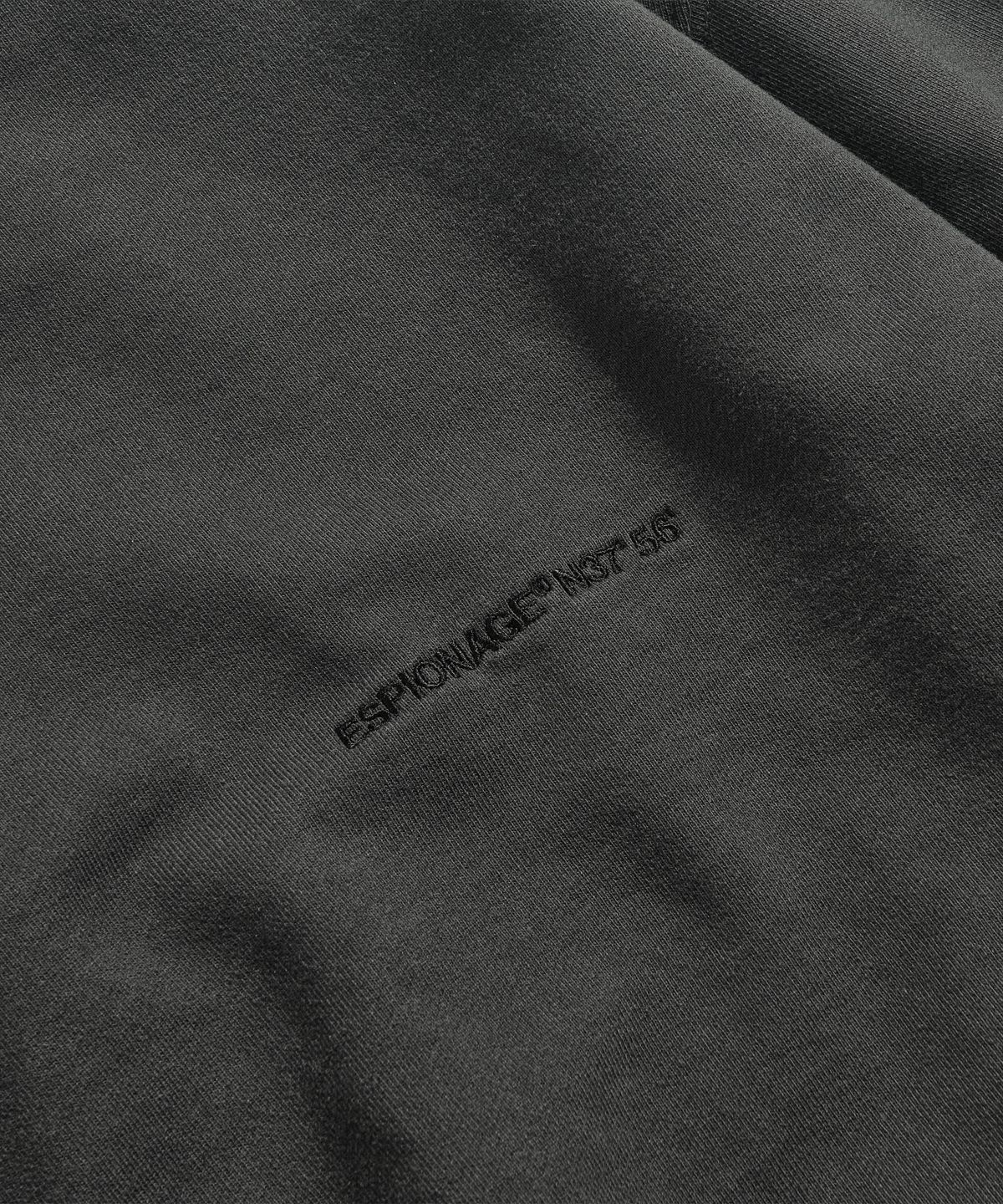 에스피오나지(ESPIONAGE) Standard Logo Heavyweight Sweatshirt Vintage Black
