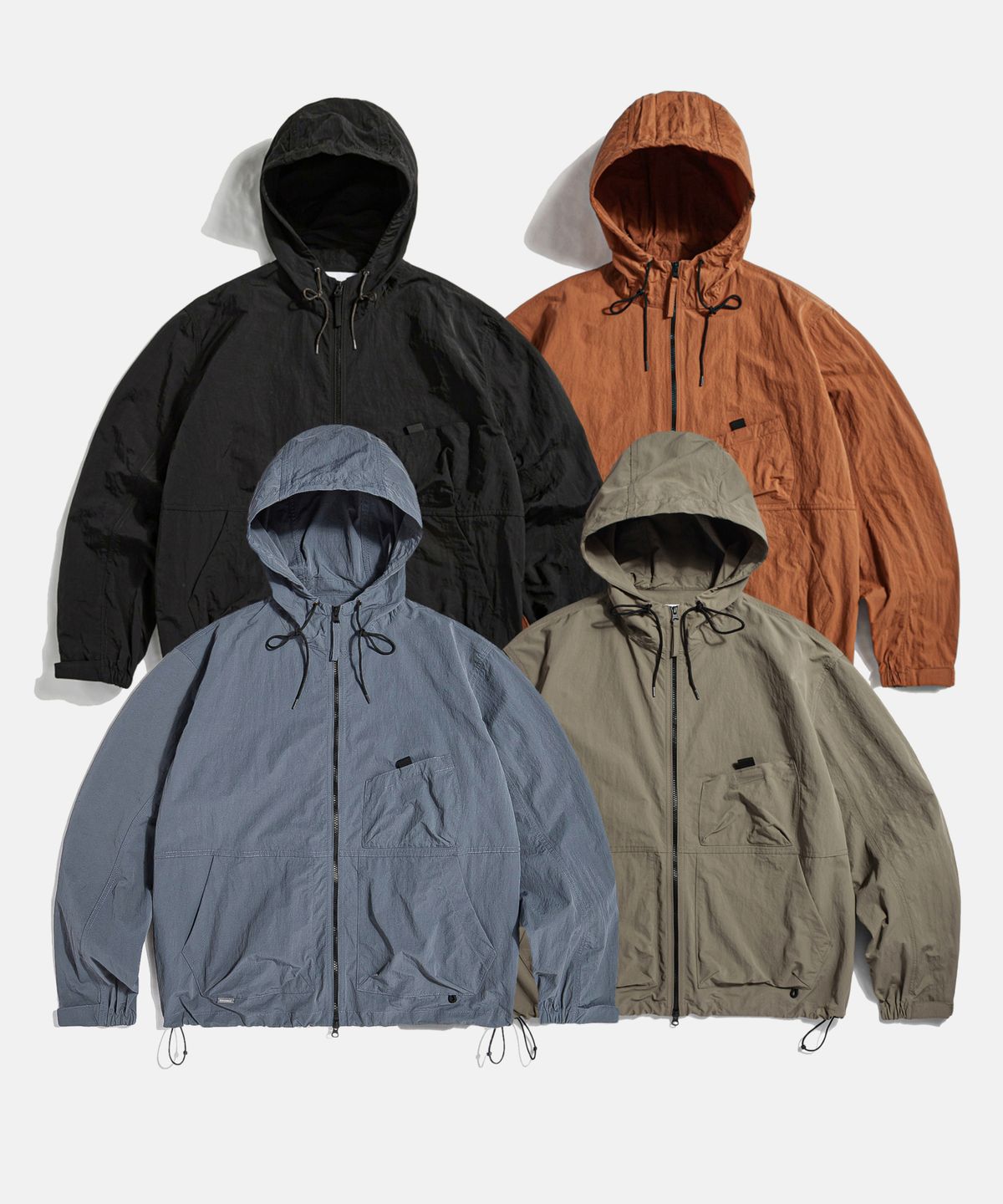 에스피오나지(ESPIONAGE) Ray Yacht Parka Black