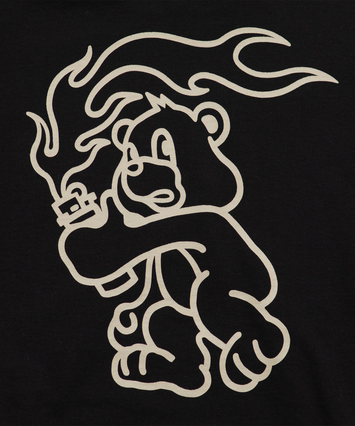 [LMC]UNISEX★FLAME BEAR HOODIE MUSINSA | LMC LMC FLAME BEAR HOODIE black