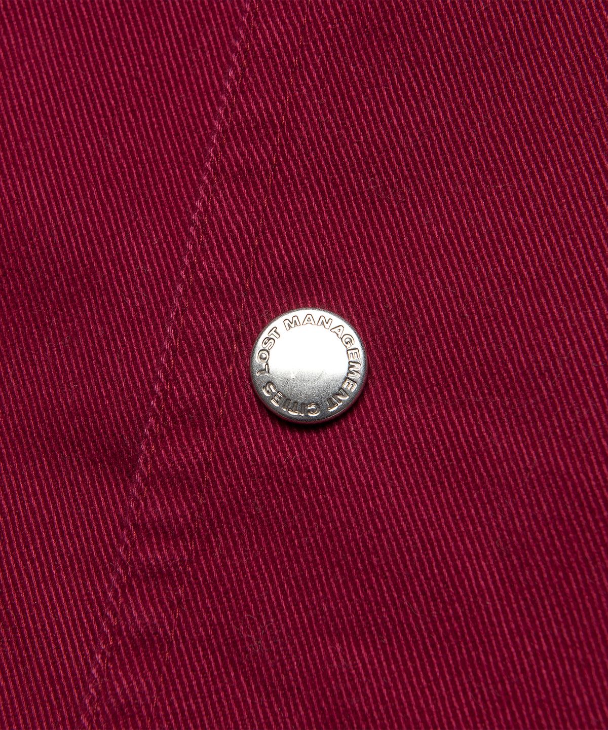 엘엠씨(LMC) LMC OVAL WASHED BASEBALL JACKET burgundy
