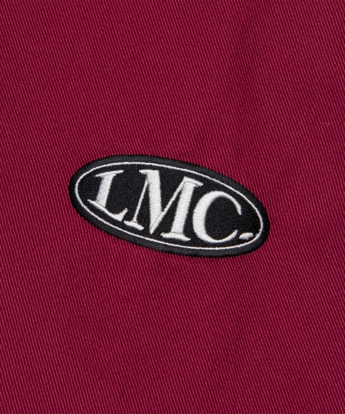 엘엠씨(LMC) LMC OVAL WASHED BASEBALL JACKET burgundy