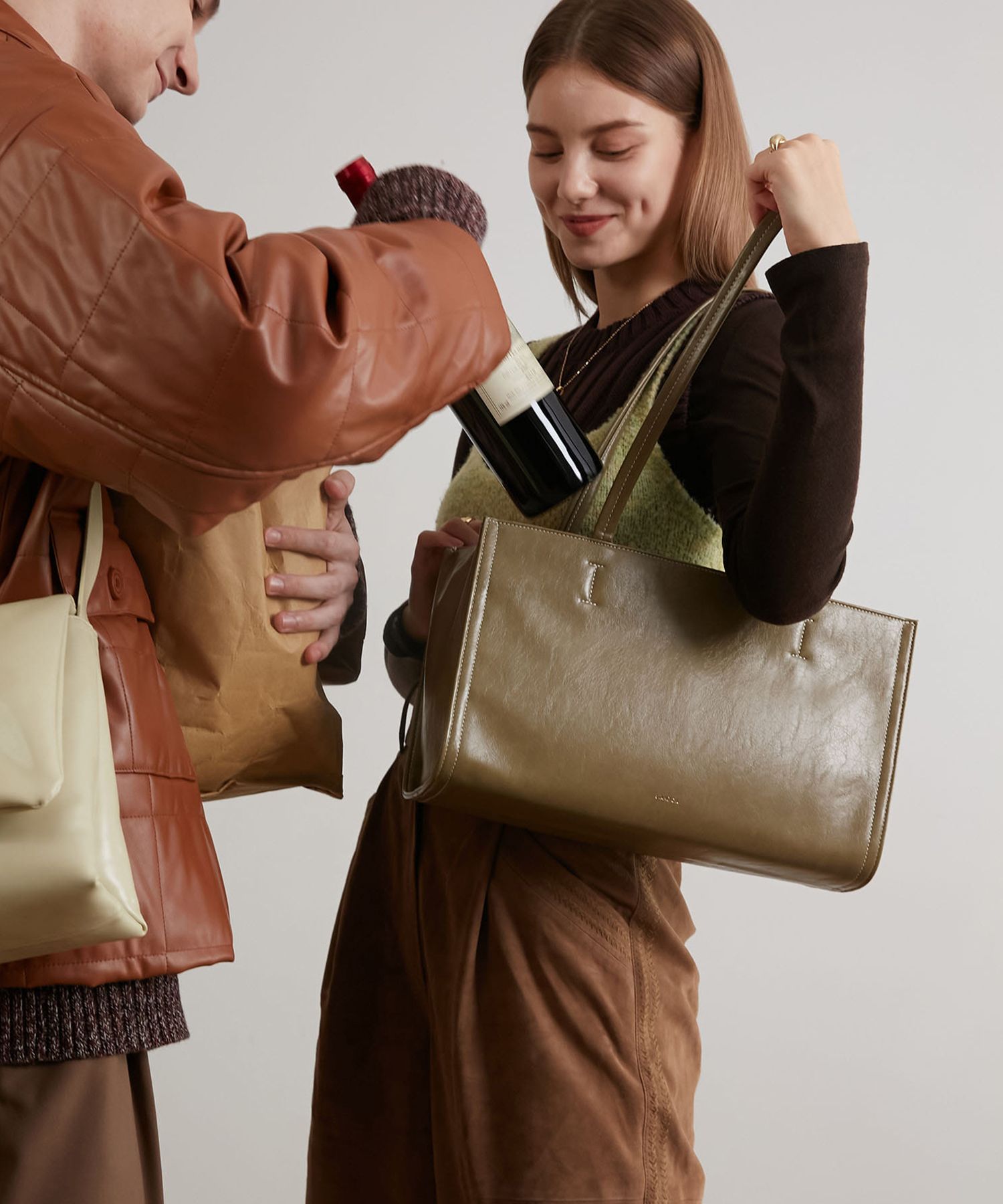 Oblong Bag · オブロンバッグ(ステッチブラック) – Stand Oil Japan
