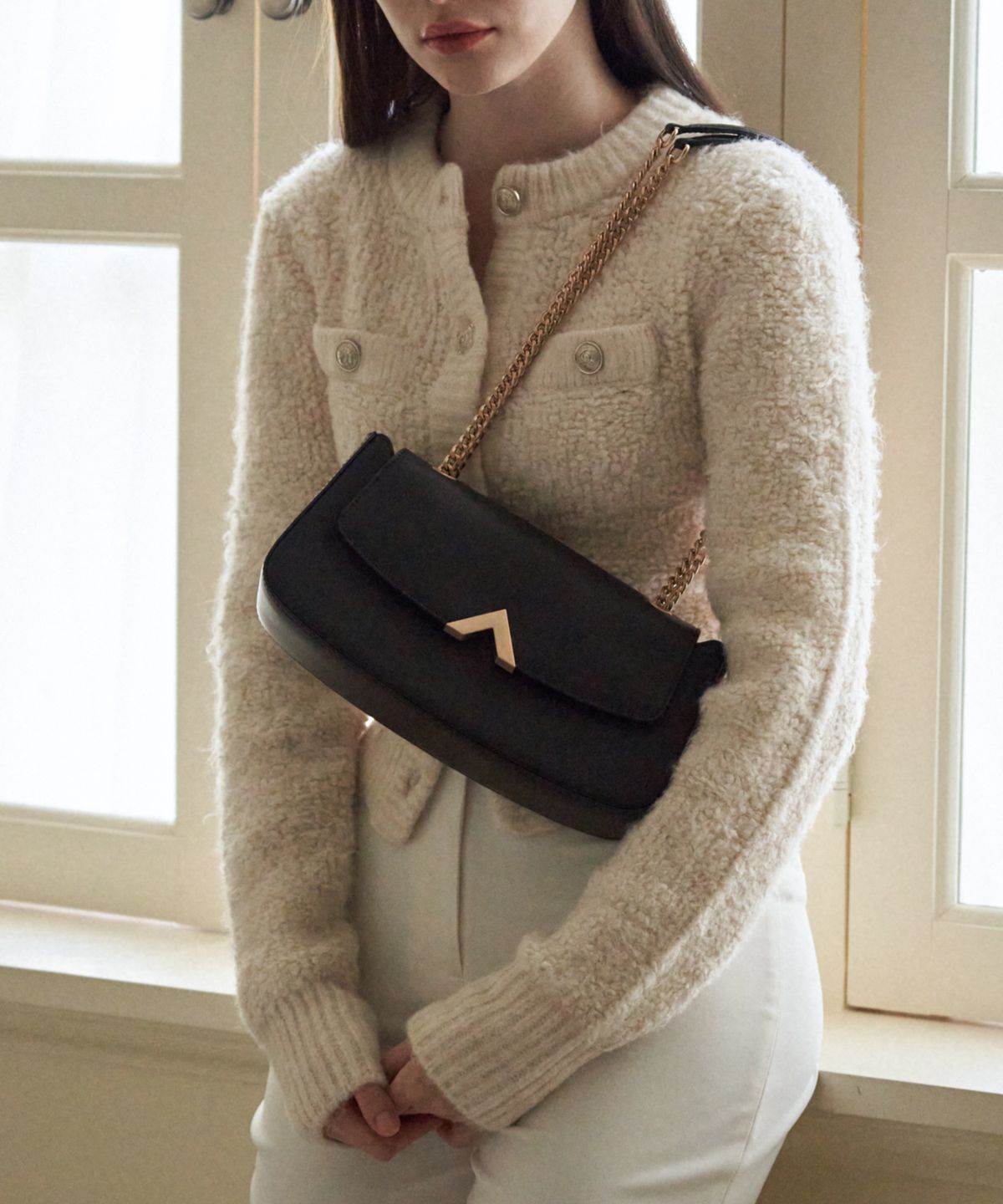 벨류엣(VALLUAT) Ellanie bag_Black