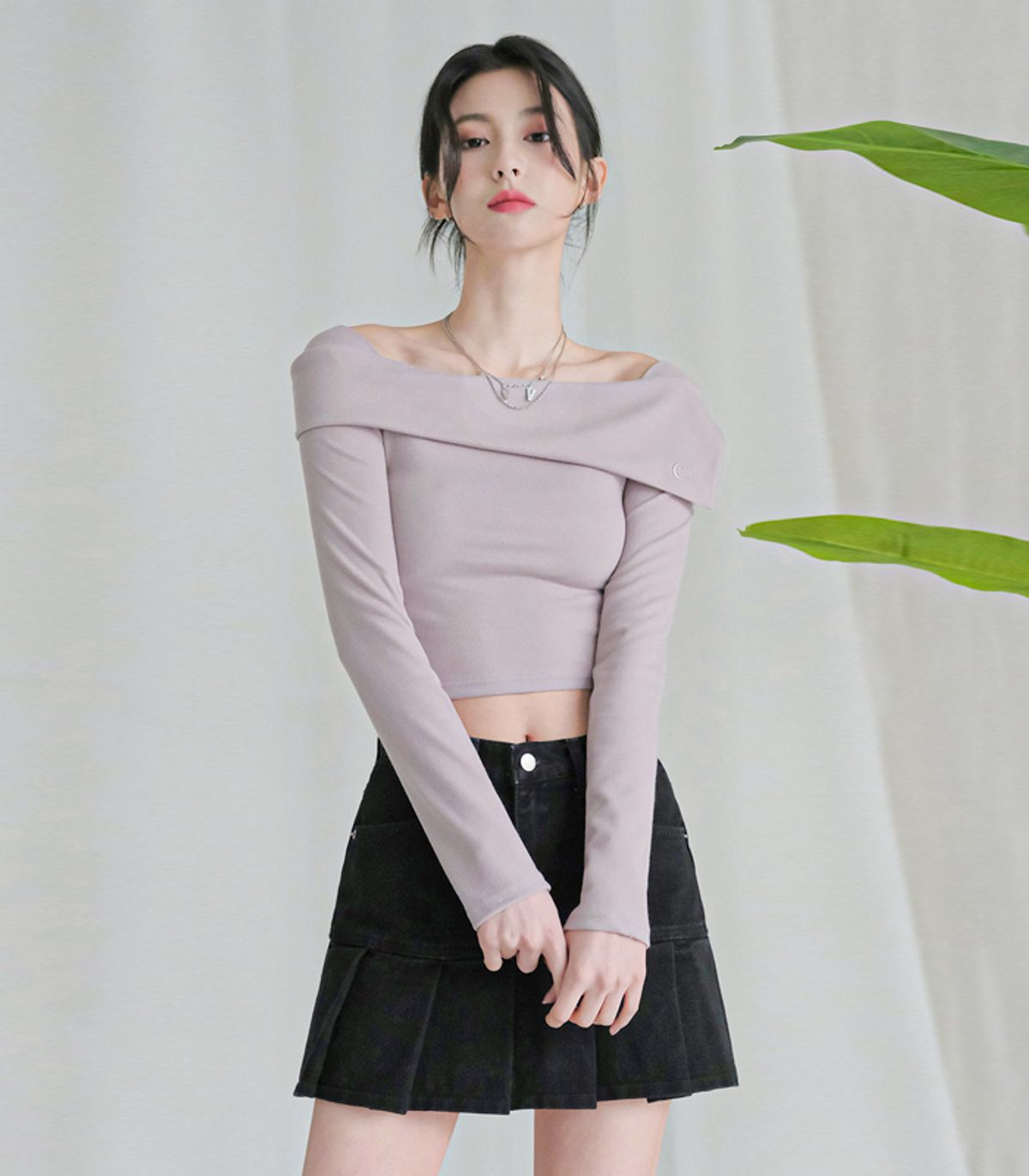 어반드레스(AVANDRESS) Beauty shoulder t-shirt - 5COL