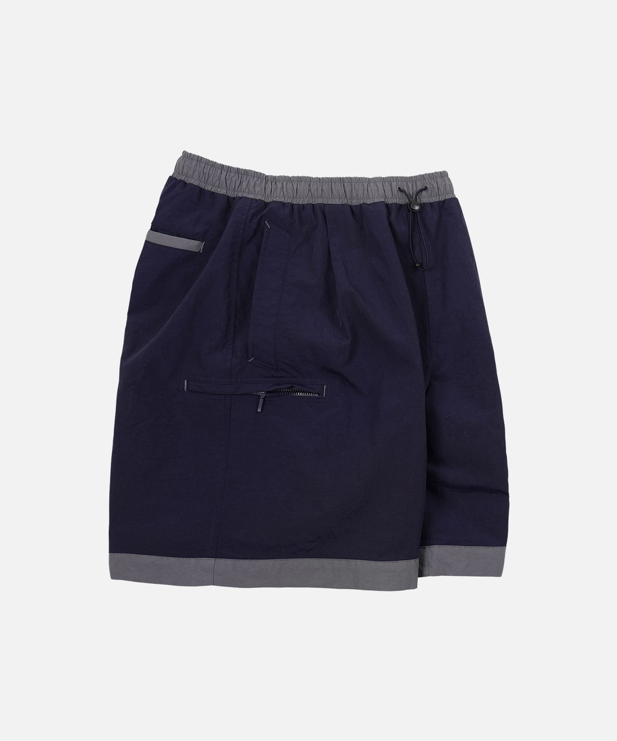 프리즘웍스(FRIZMWORKS) NYLON SET-UP TRACK SHORTS _ NAVY