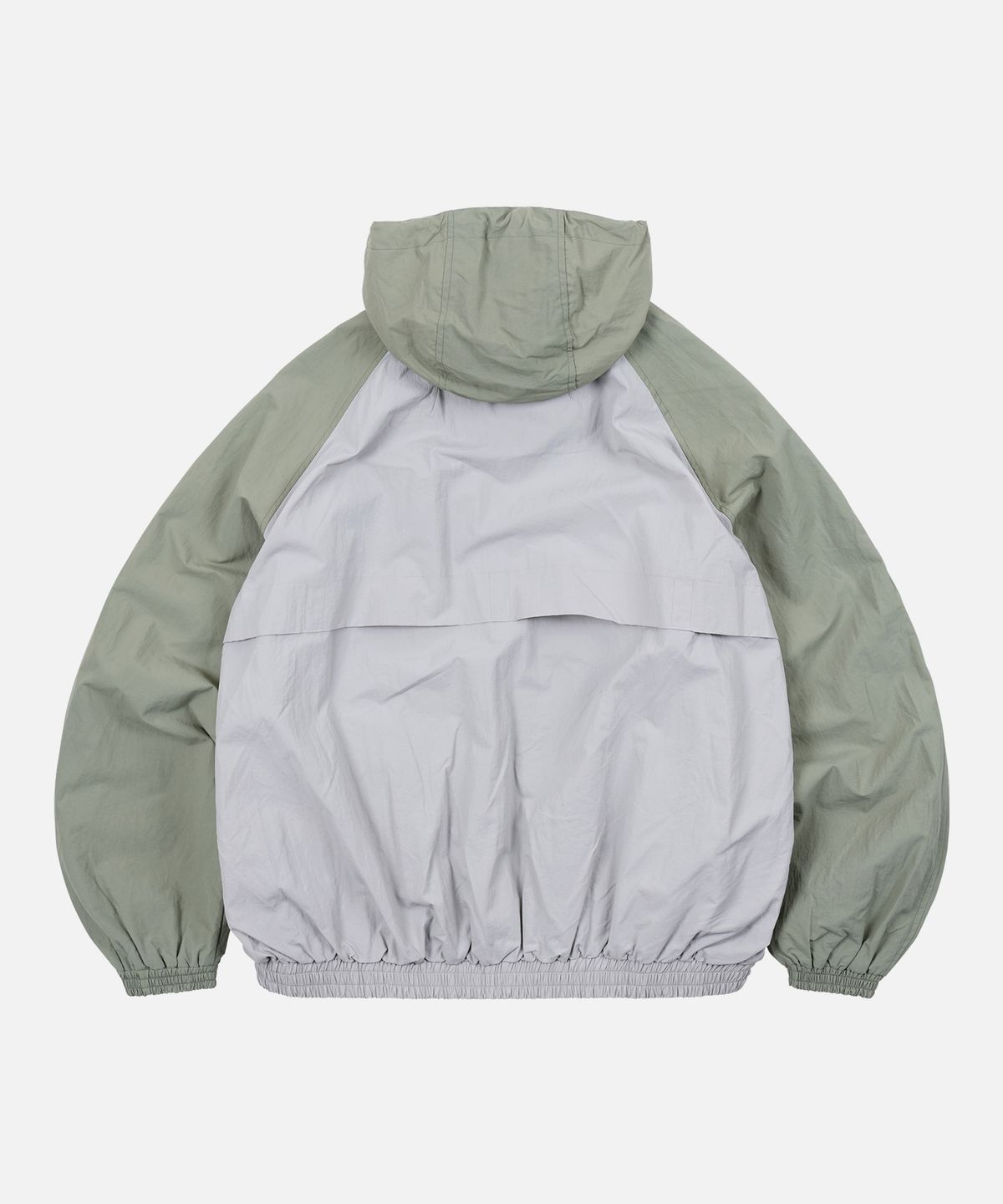 프리즘웍스(FRIZMWORKS) NYLON SET-UP TRACK JACKET _ LIGHT GRAY