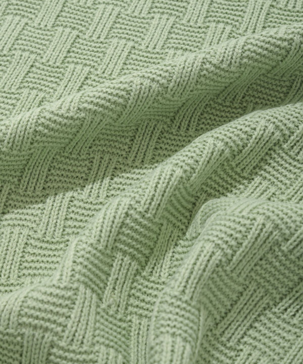 비전스트릿웨어(VISION STREETWEAR) VSW Emblem Knit Vest Apple Green