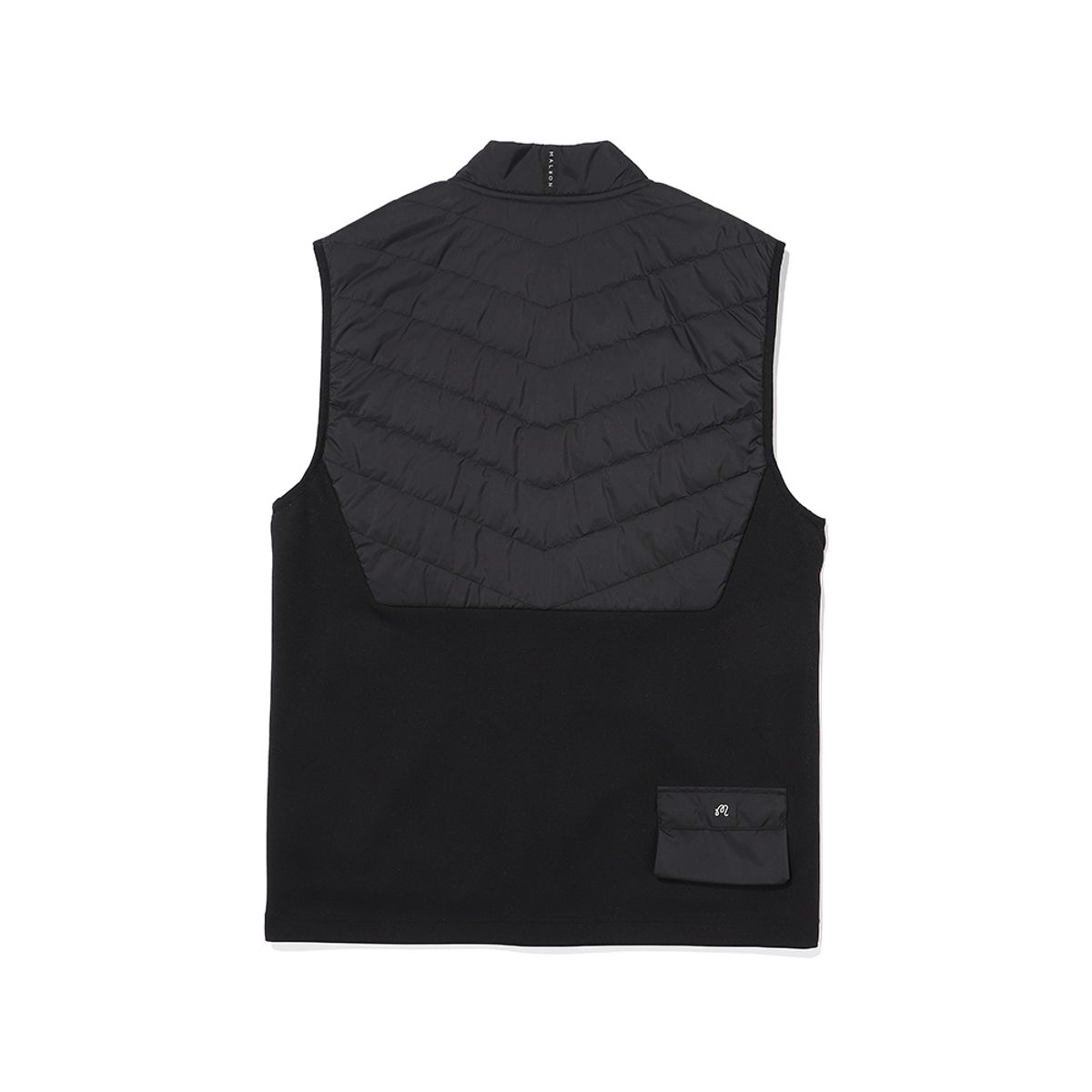 말본 골프(MALBON GOLF) 드라이버 하이브리드 패딩 베스트 BLACK (MAN)
