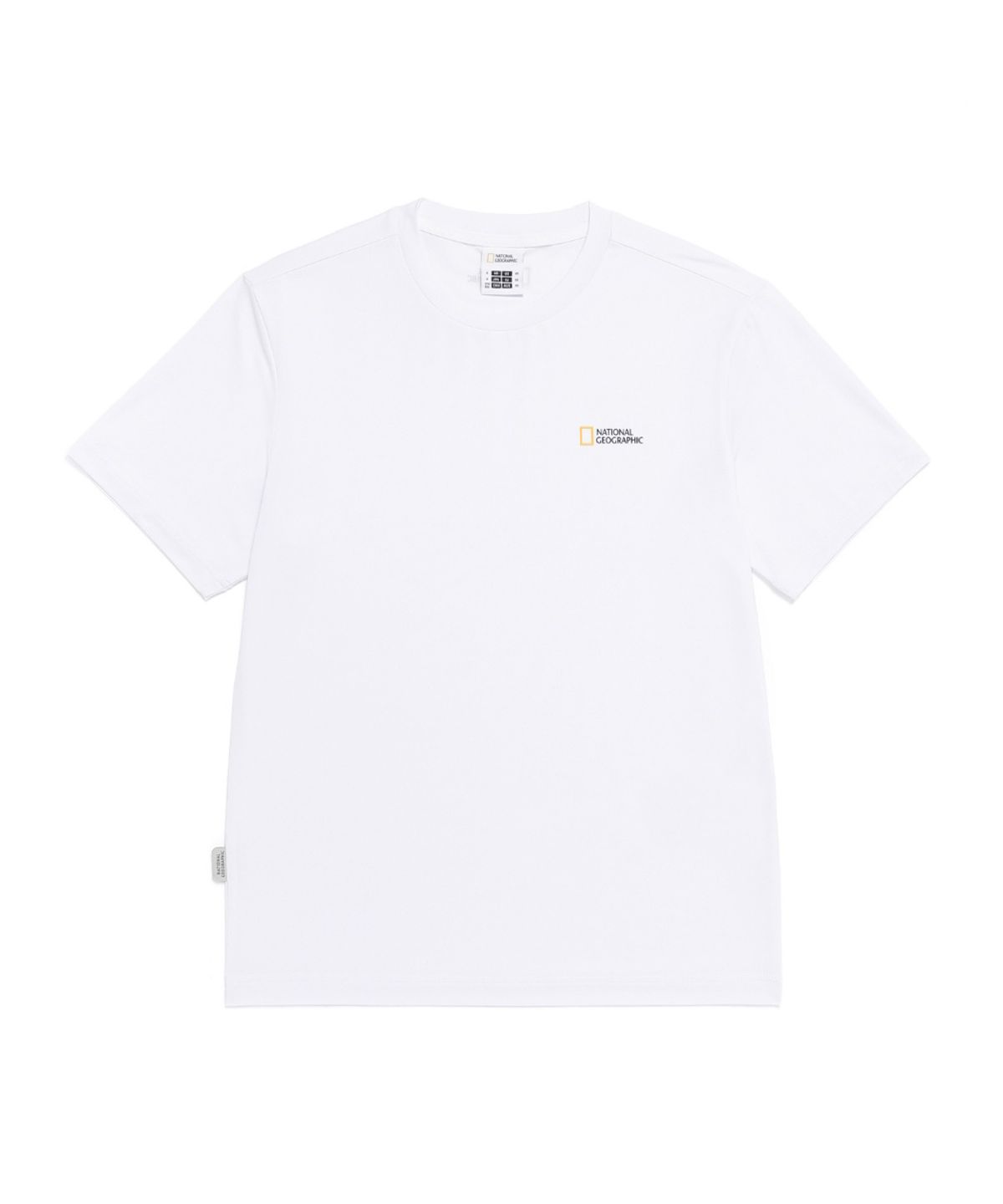 내셔널지오그래픽(NATIONALGEOGRAPHIC) 유니 메이스 기능성 2PACK 반팔 티셔츠 WHITE