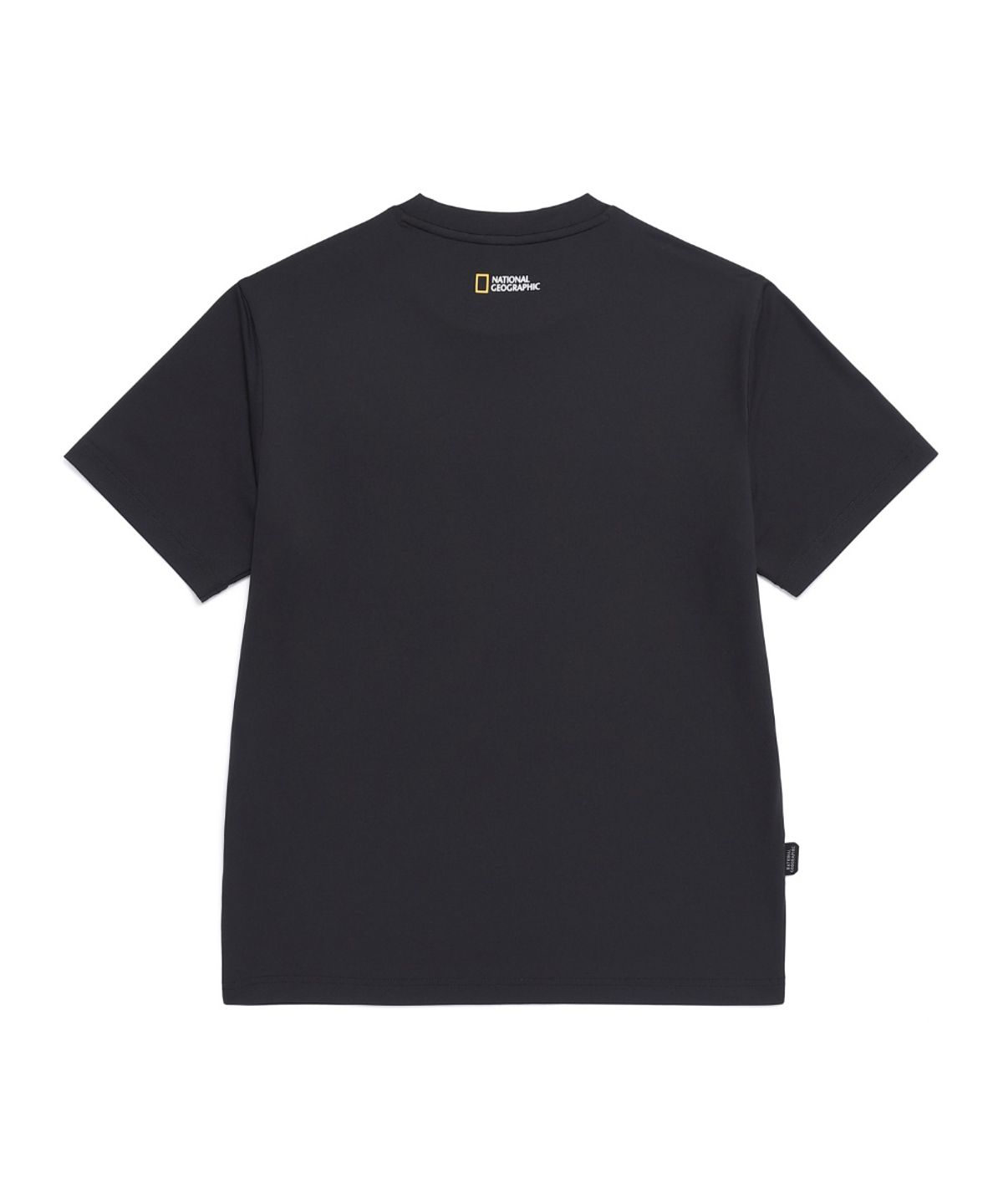 내셔널지오그래픽(NATIONALGEOGRAPHIC) 유니 메이스 기능성 2PACK 반팔 티셔츠 BLACK