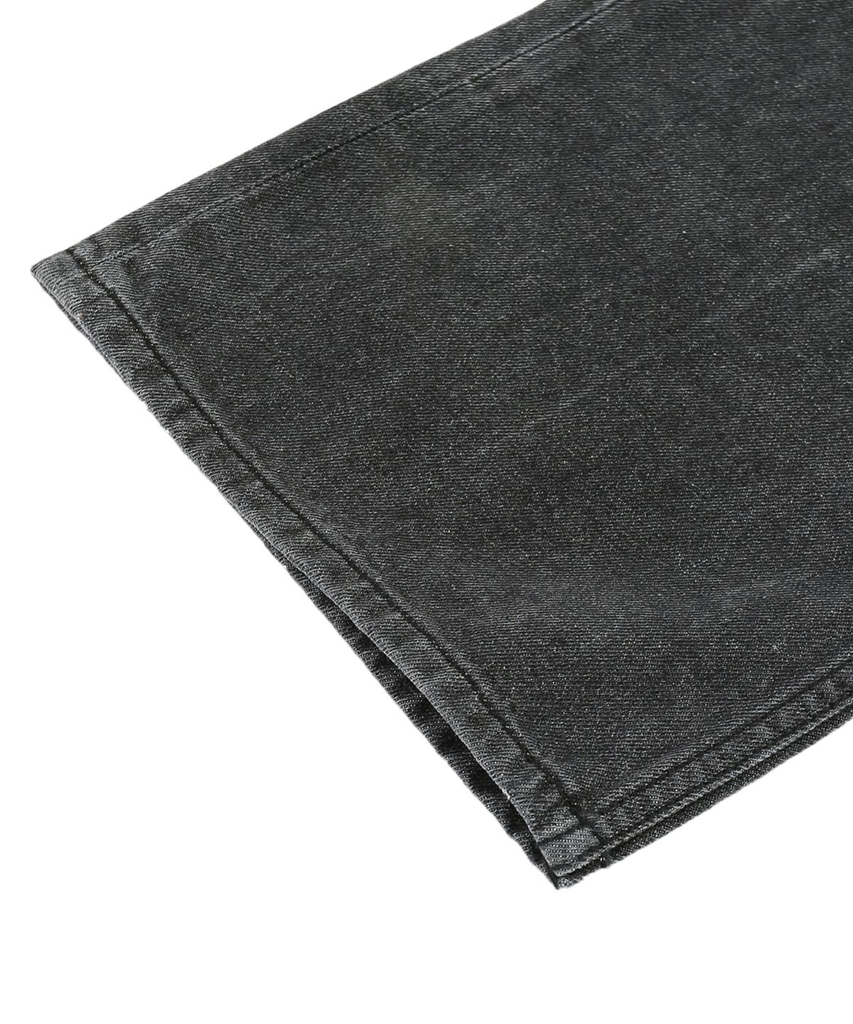 트릴리온(TRILLION) 바이오스톤 워싱 와이드 데님 팬츠 (DEEP GRAY)