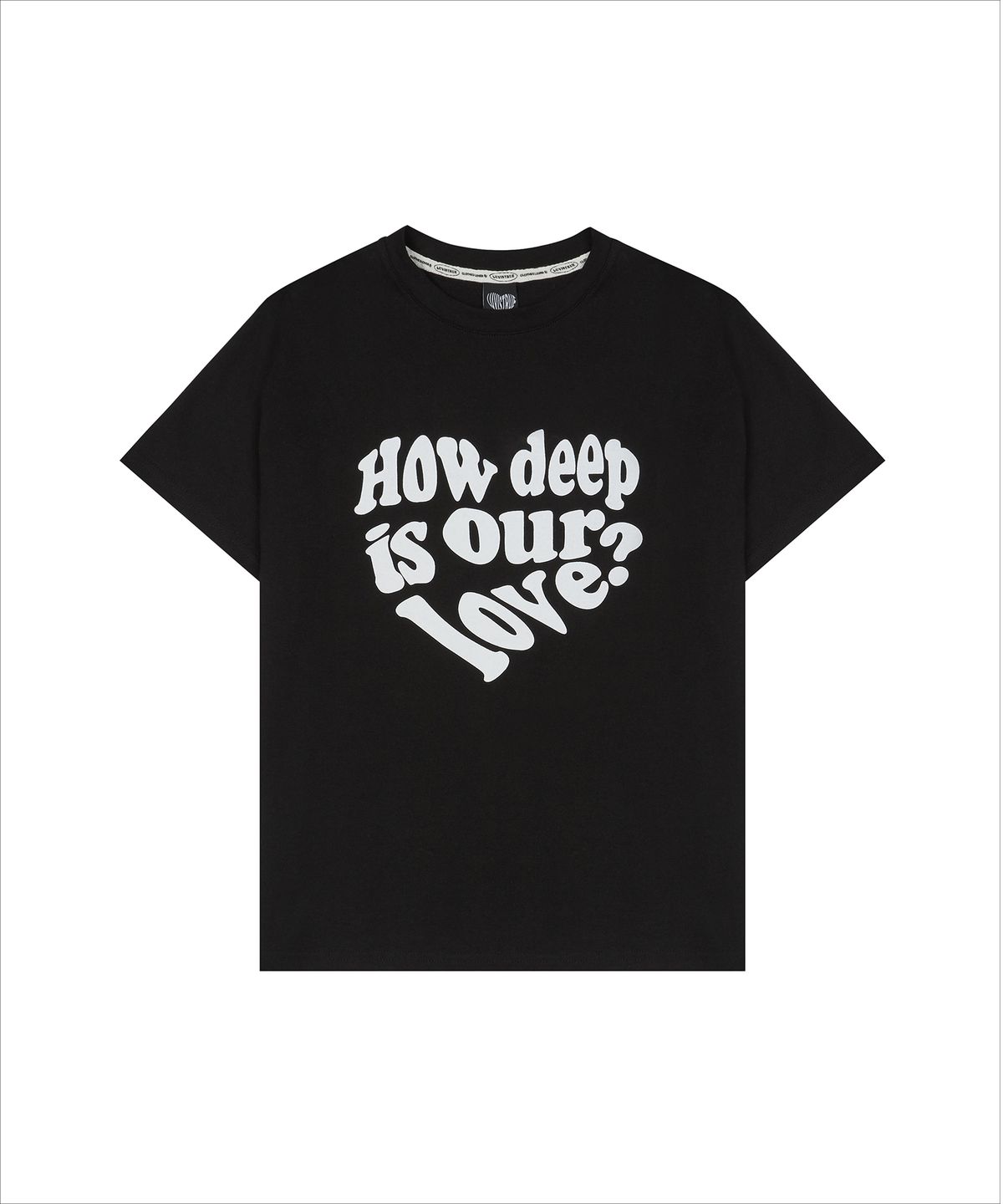 러브이즈트루(LUVISTRUE) CL LUV TEE(BLACK)