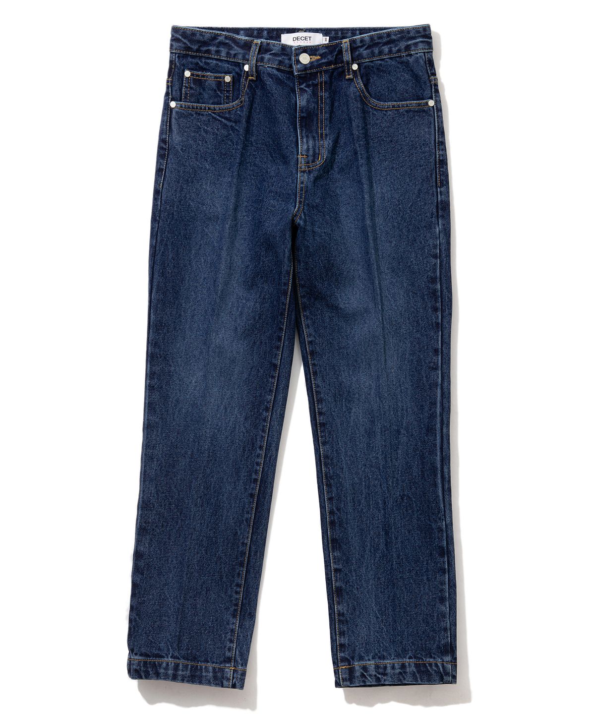 데케트(DECET) Dawn Cropped Tapered Jeans DCPT001DarkBlue
