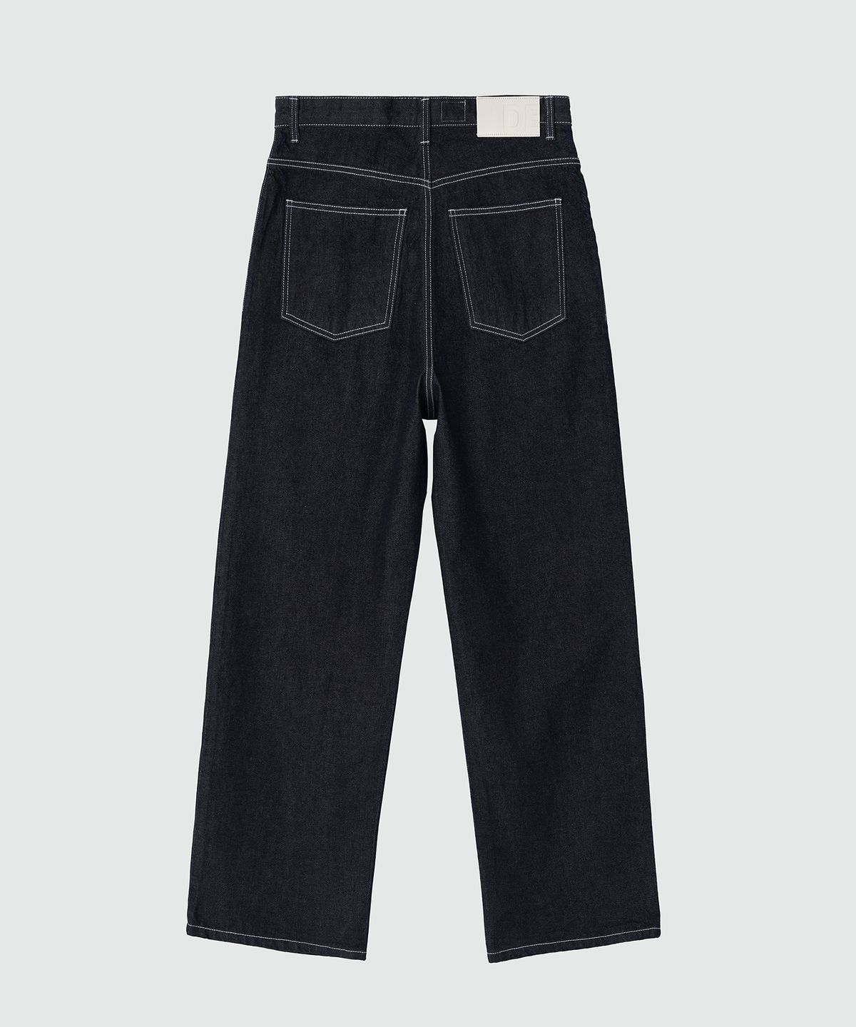 데케트(DECET) [AMC 데님]Dawn 2Pleats Wide Jeans DCPT007IndigoBlue