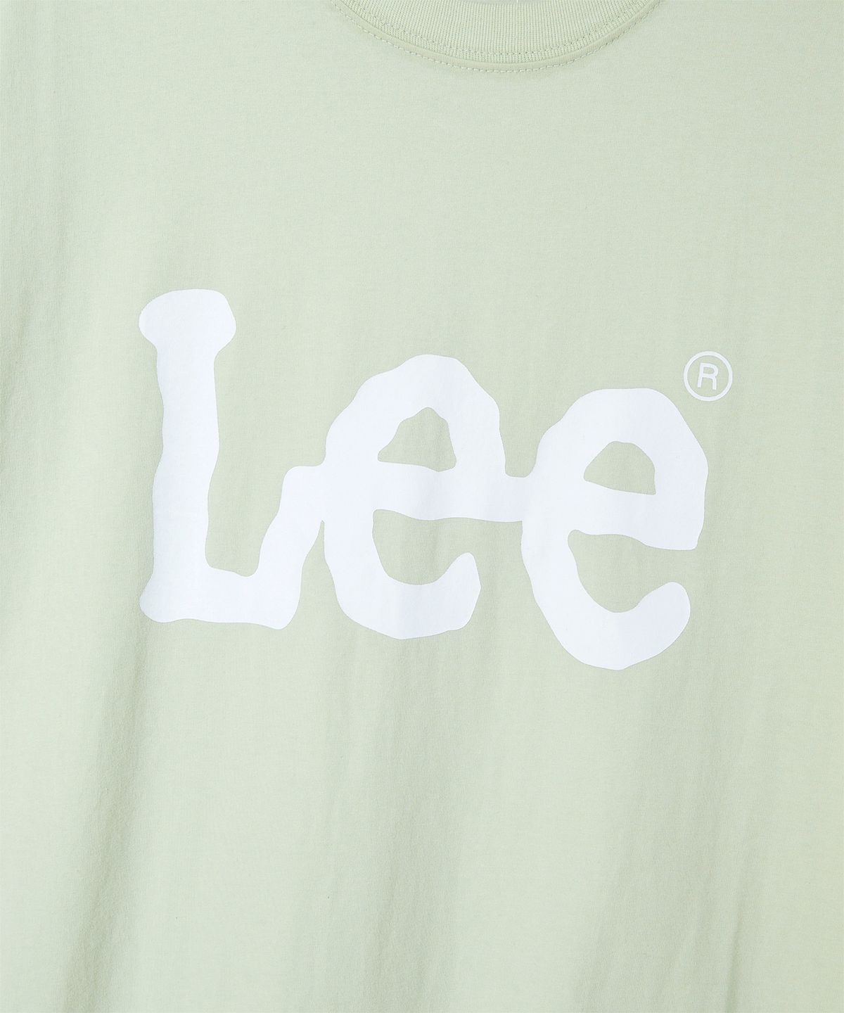 리(LEE) 빅 트위치 로고 티셔츠 세이지 그린