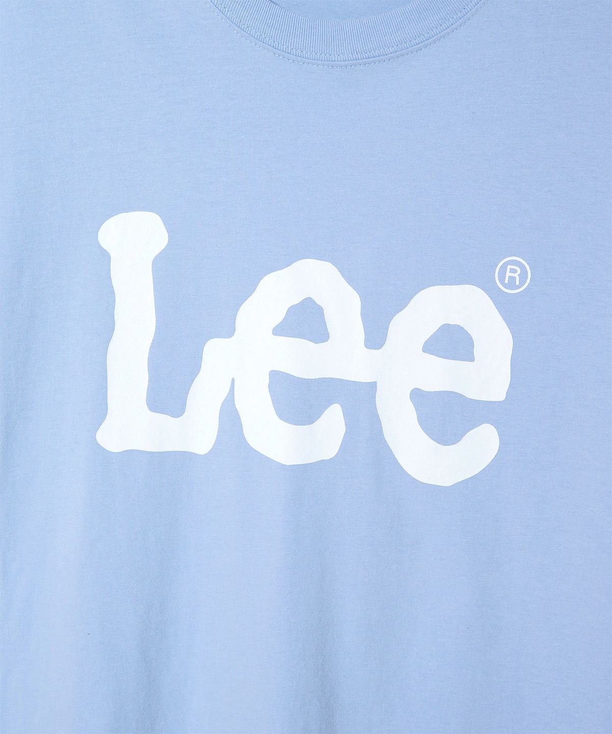 리(LEE) 빅 트위치 로고 티셔츠 스카이 블루