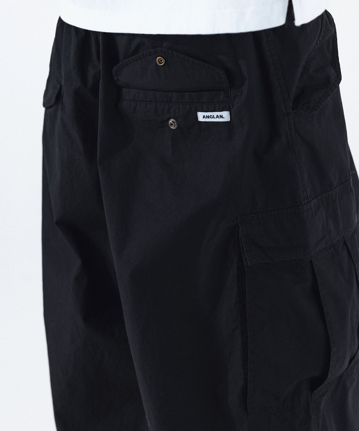 앵글런(ANGLAN) Field Vijo Balloon Pants - Black