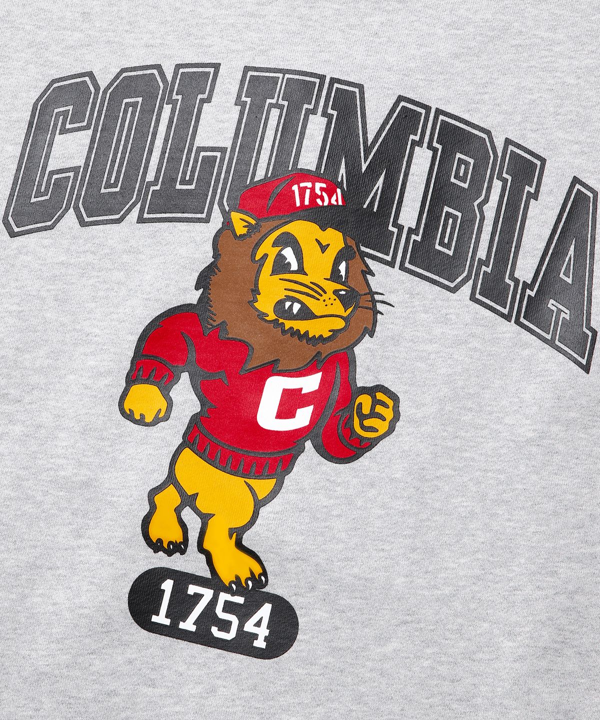 컬럼비아 유니버시티(COLUMBIA UNIVERSITY) 80S ROAR-EE RETRO SWEATSHIRTS 브릭