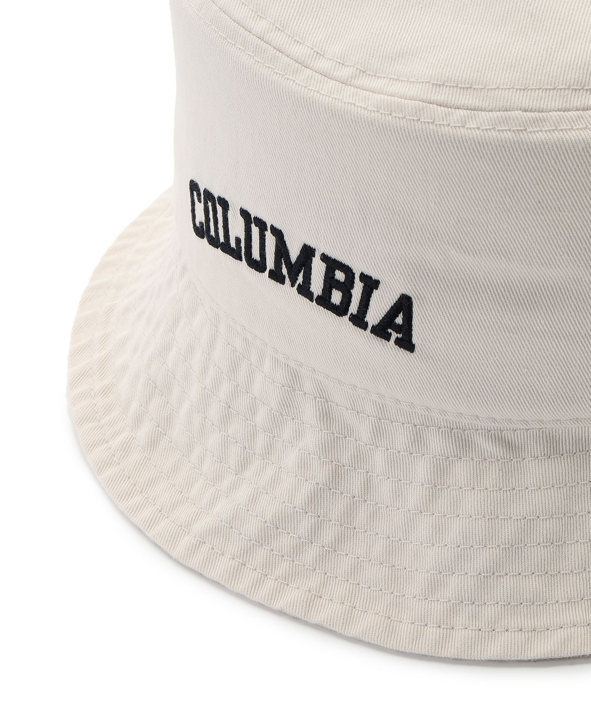 컬럼비아 유니버시티(COLUMBIA UNIVERSITY) CU ARCH LOGO BUCKET HAT 크림