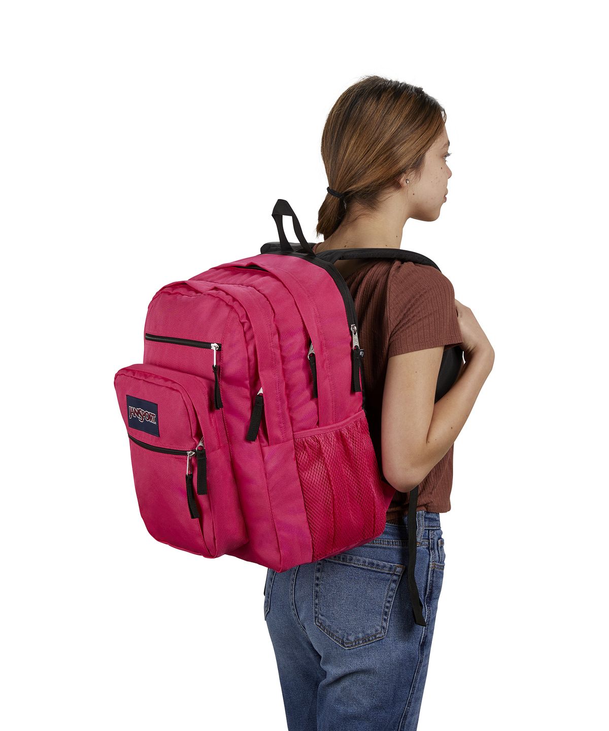 잔스포츠(JANSPORT) 빅스튜던트 MIDNIGHT MAGENTA