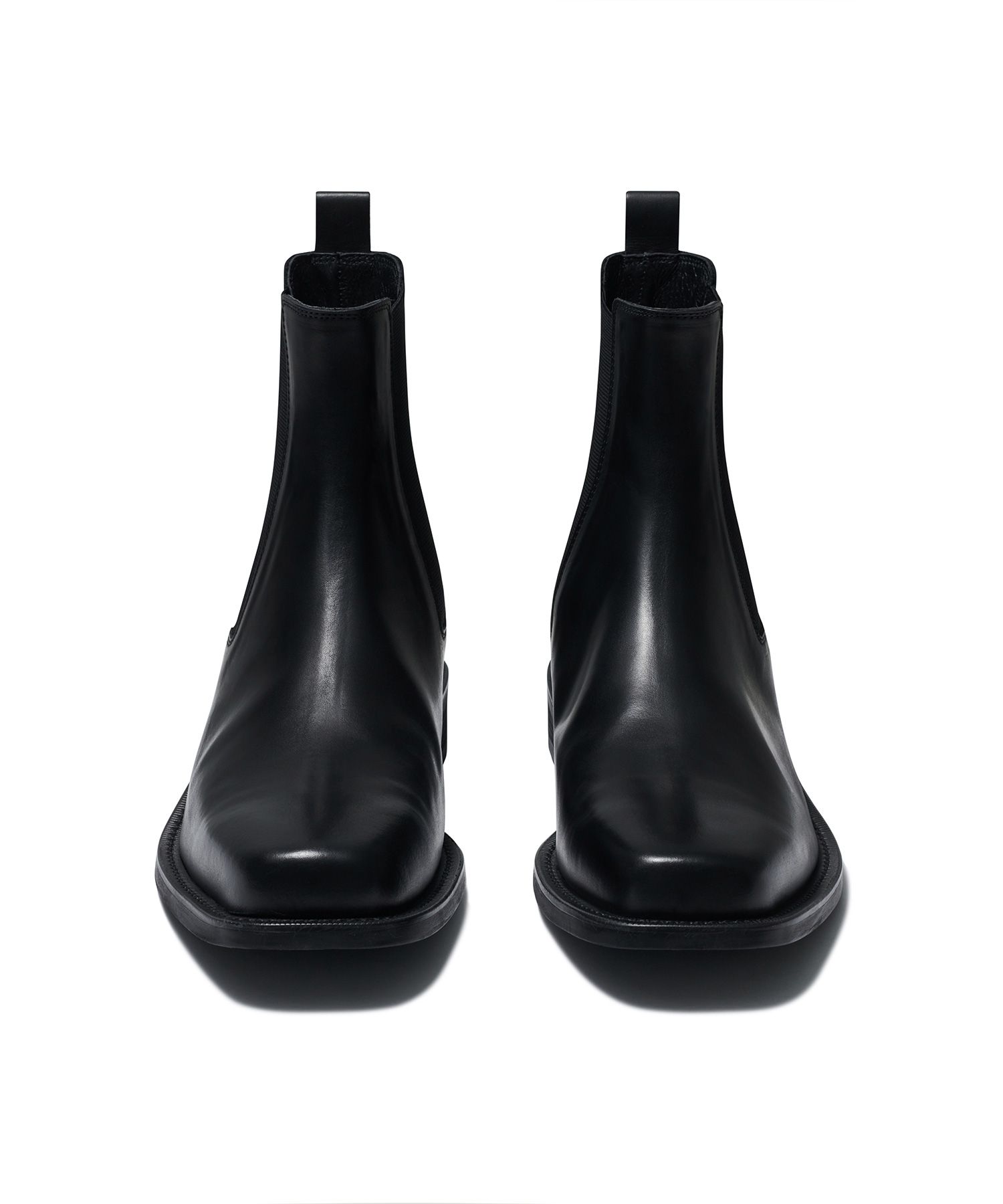MUSINSA | MUSINSA STANDARD PLAIN CHELSEA BOOTS_BLACK